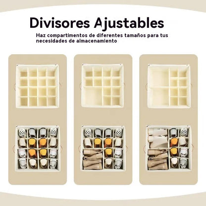 ⏳Oferta por tiempo limitado: 50% de descuento💥 Organizador de zapatos plegable de tela Oxford, caja de almacenamiento
