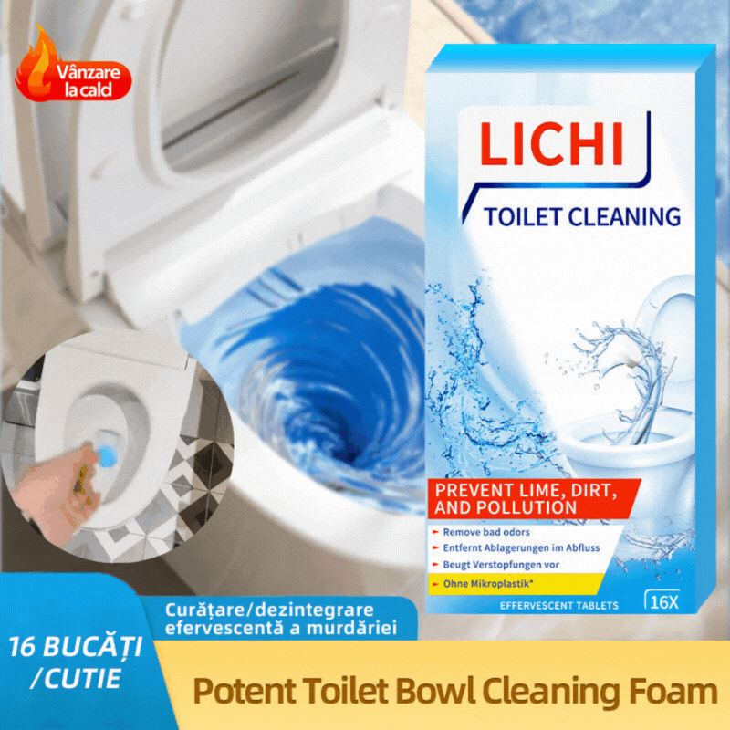 🌟【48 piezas】【Compra 3 y llévate 3 gratis】Espuma limpiadora de inodoro de alta eficiencia