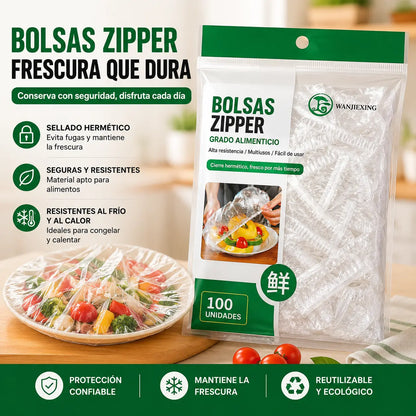 🔥Cuanto más compres, más ahorrarás🎁Tapas elásticas desechables para alimentos, aptas para cuencos y platos