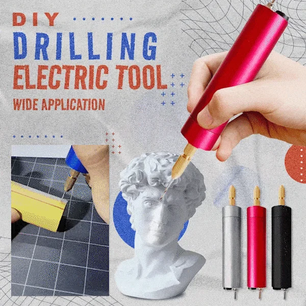 Mini taladro manual eléctrico USB, mini amoladora eléctrica DIY