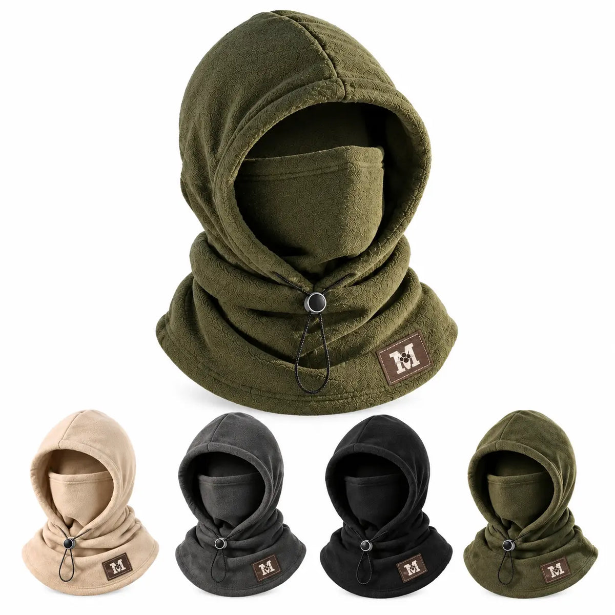 Sudadera con capucha de forro polar 3 en 1, imprescindible para practicar ciclismo al aire libre en otoño e invierno.