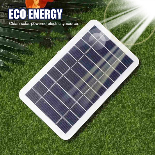 🌞Primavera: ¡50% de descuento!🔋Panel solar ultraligero (2W 5V) – Cargador USB portátil para senderismo y acampada – Versátil y resistente a la intemperie.