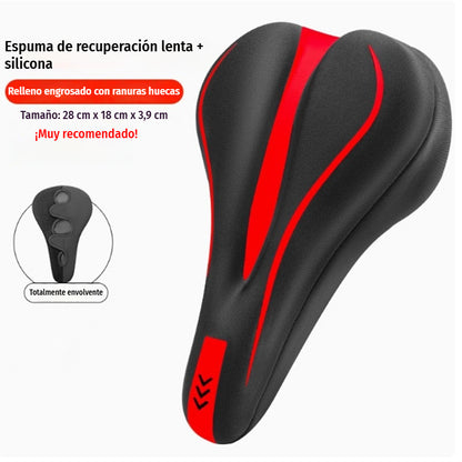 🚴 Funda de Silicona para Sillín de Bicicleta | Más Comodidad y Menos Presión al Pedalear ☁️