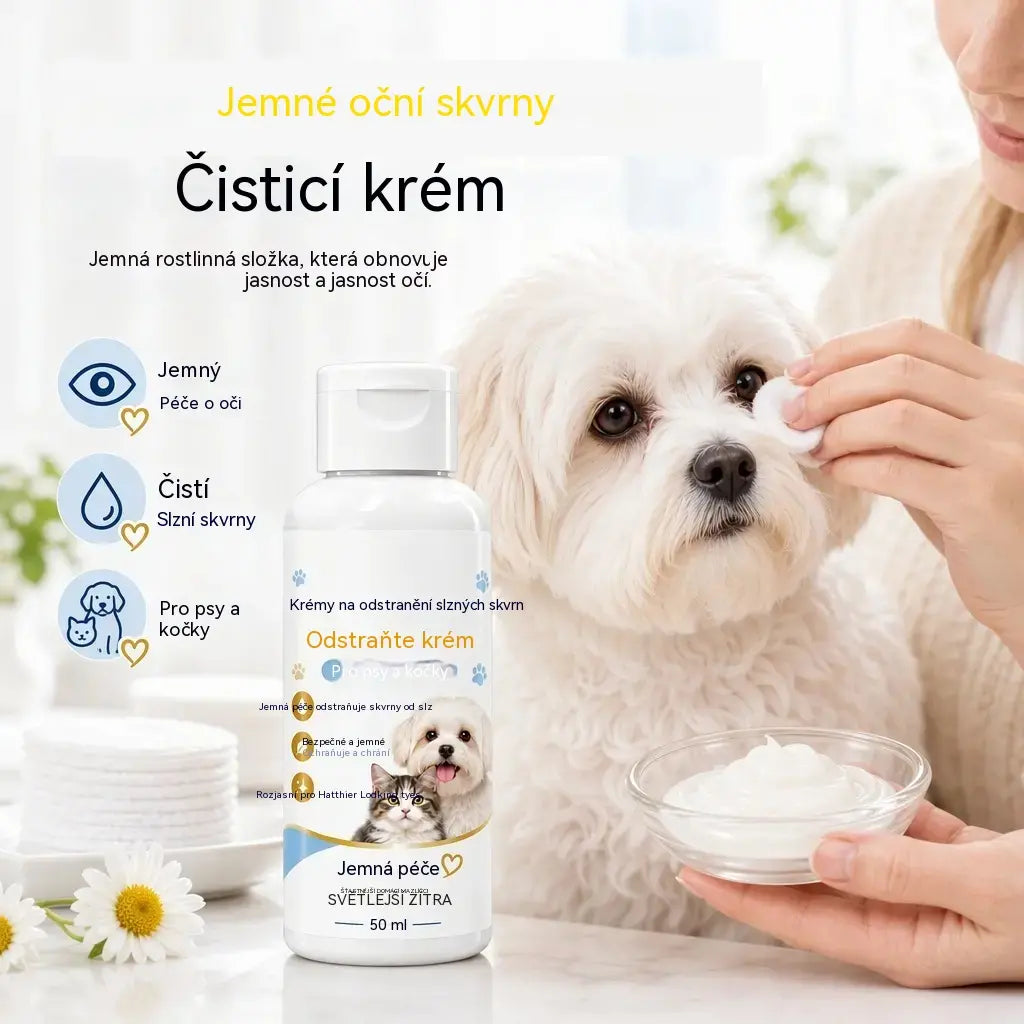 ✨2 láhve za 540 Kč🐶Krém na odstranění skvrn od slz u domácích mazlíčků