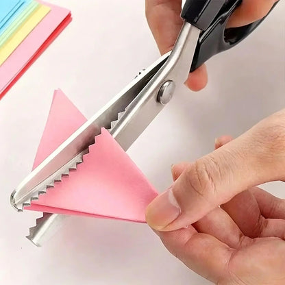 🔥Compra 1 y llévate 1 gratis✂️ Tijeras dentadas profesionales – Tijeras de tela afiladas y dentadas