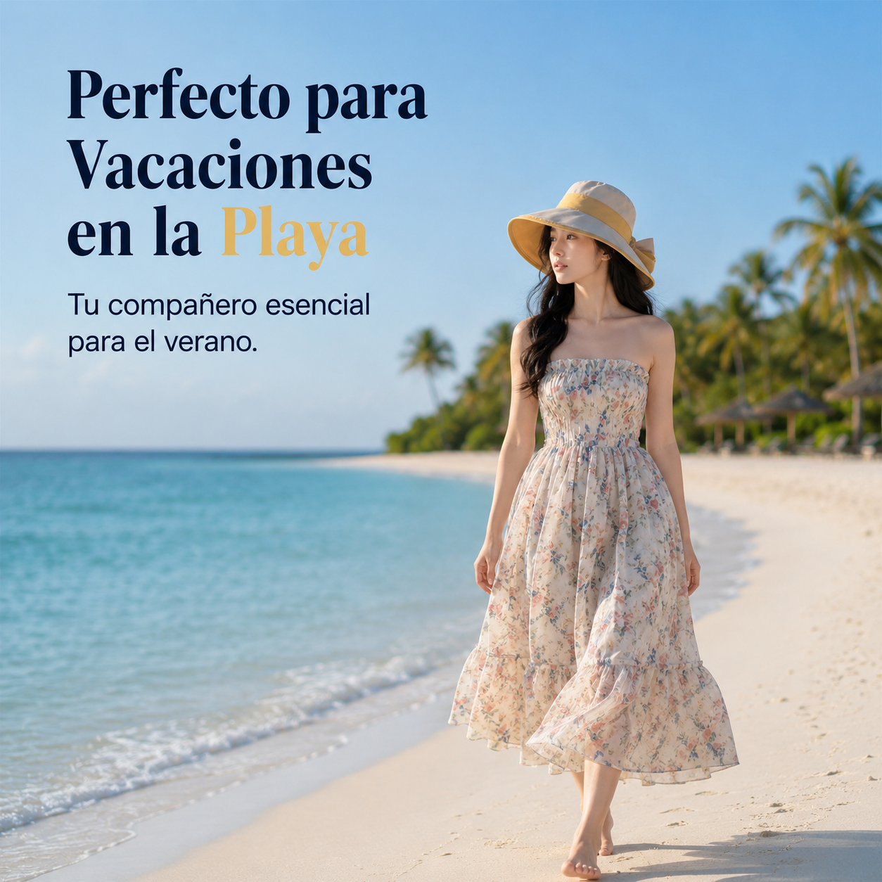 🌞📢 ¡50% de descuento! 👒 Sombrero de sol de ala ancha con lazo para mujer: ligero, transpirable y con protección UV 🌸