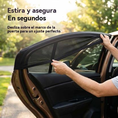 🚗【4 piezas - Todas las ventanas del coche】💯Parasoles universales para ventanas de coche