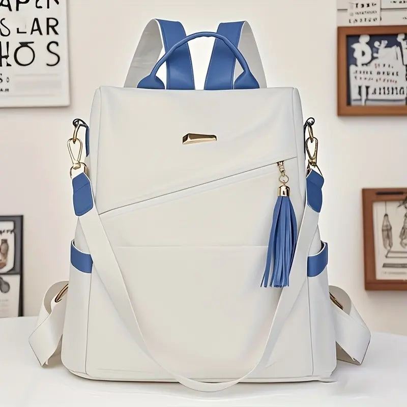 💓50%OFF👜La nueva mochila de viaje de piel suave, con diseño moderno y gran capacidad, para dos usos.