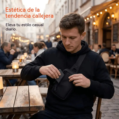 【Compra uno y llévate otro gratis】✨Gran oferta✨ Bolso de hombro para hombre (estilo urbano)