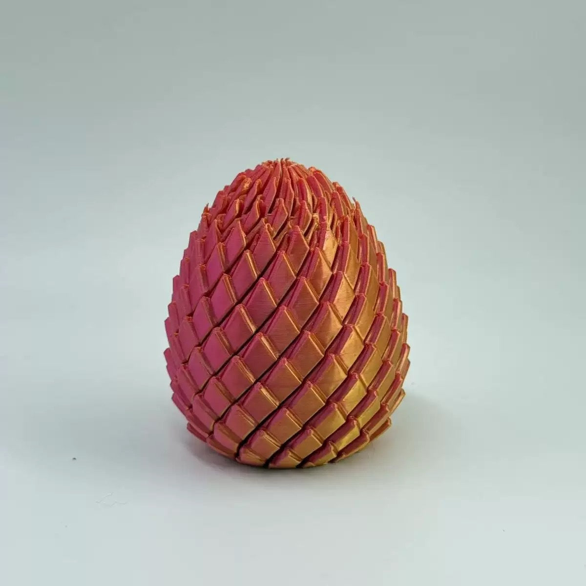 🔥Compra 1, llévate 1 gratis】🦖 🌀 Huevo espiral con textura de escamas de dragón impreso en 3D