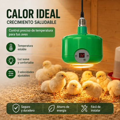 🌡️💡【Compre 1, obtenga 1 gratis】🐣Lámpara de calefacción inteligente de temperatura constante para mascotas para cría