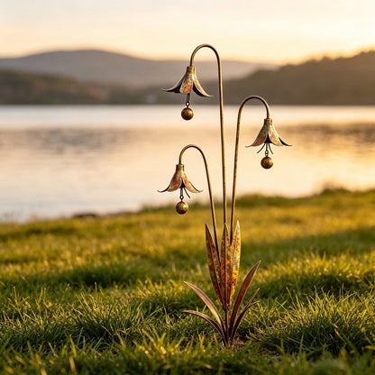 50%OFF🌸Triple Bluebells Garden Stake