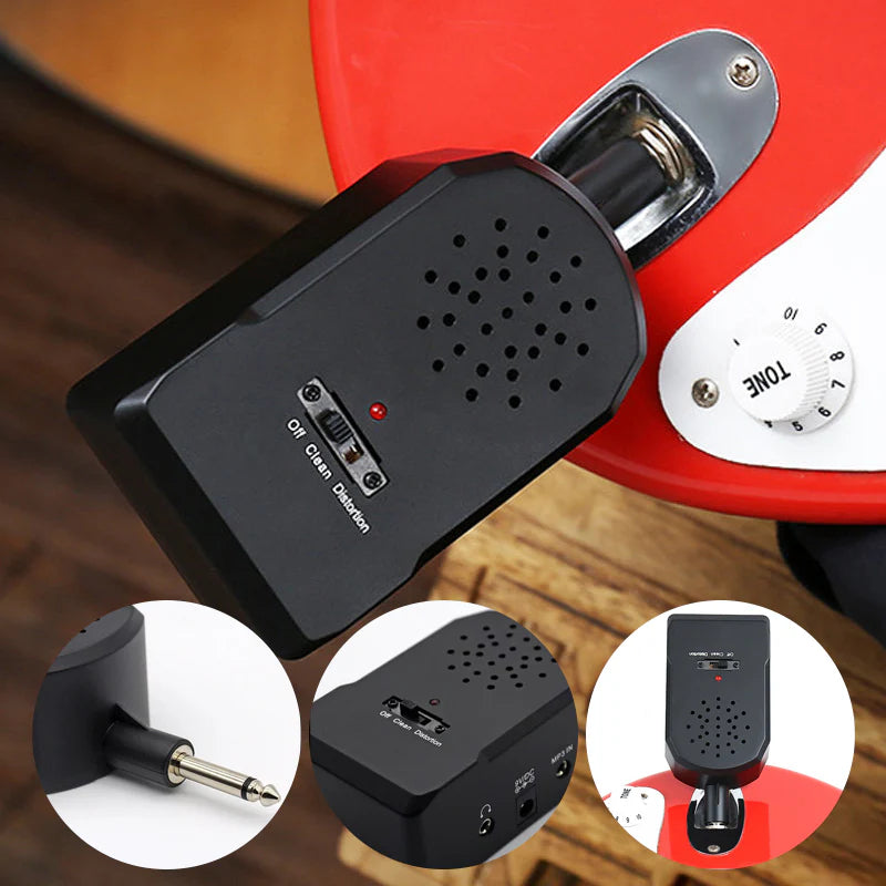 🎸Mini amplificador portátil para guitarra eléctrica🎄 ¡Últimos tres días a precios increíblemente bajos!