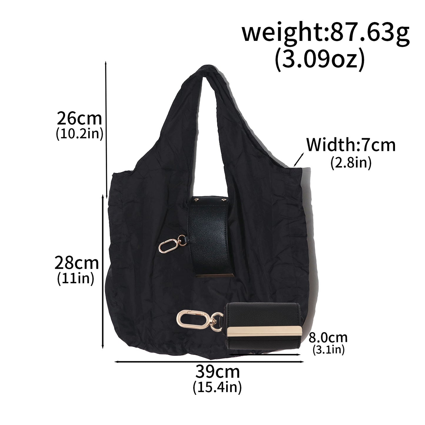 【1 pieza 26 euros】Nueva bolsa de compras para mujer de gran capacidad