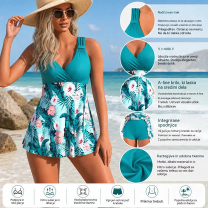 🏖️🌴【S-5XL】Komplet kopalk s potiskom za počitnice na plaži 2026