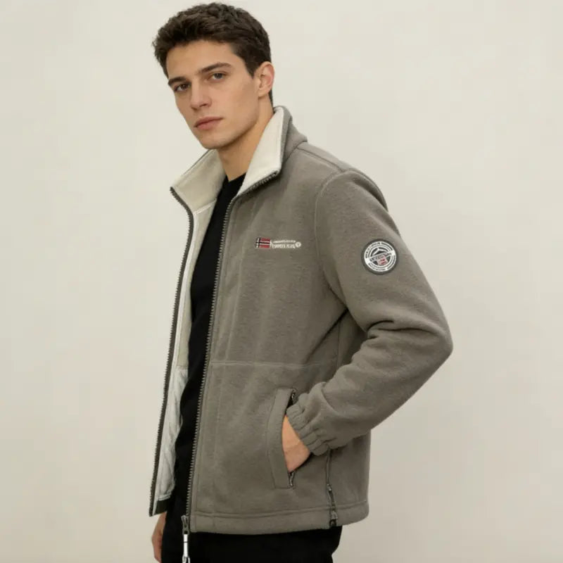 【XS-3XL】Chaqueta de Terciopelo Grueso de Lana para Hombre, Talla Grande, Cálida y Cómoda para Otoño e Invierno【40% de Descuento】