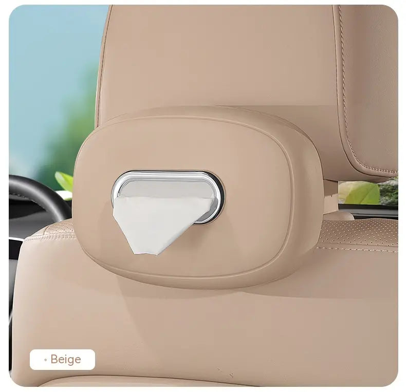 Portapañuelos para coche: compacto y de acceso rápido