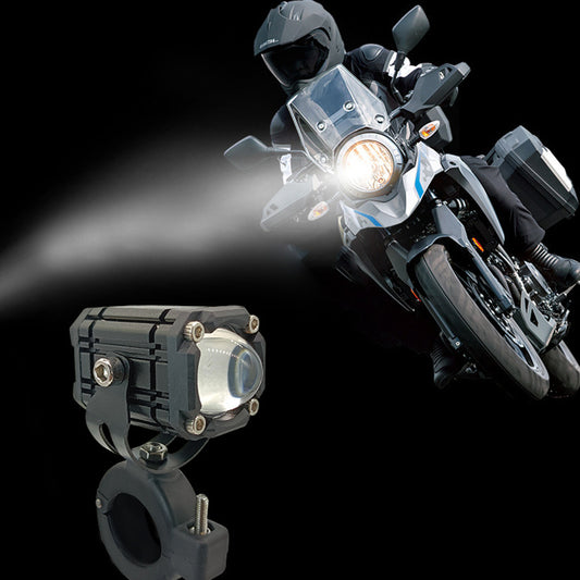 Foco LED bicolor para moto y coche – súper brillante, impermeable y 2x1 oferta