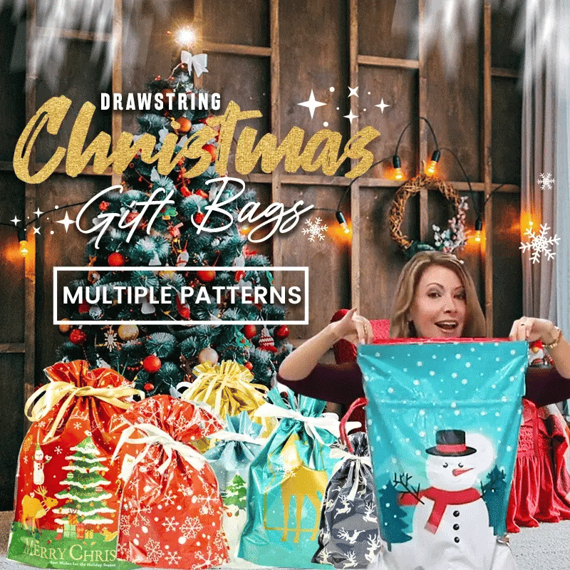 ✨ Un juego de 24 bolsas cuesta 33 euros🎀🎁 Nueva bolsa de dulces navideña 2026 con cierre de cordón.