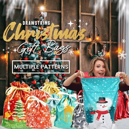 ✨ Un juego de 24 bolsas cuesta 33 euros🎀🎁 Nueva bolsa de dulces navideña 2026 con cierre de cordón.