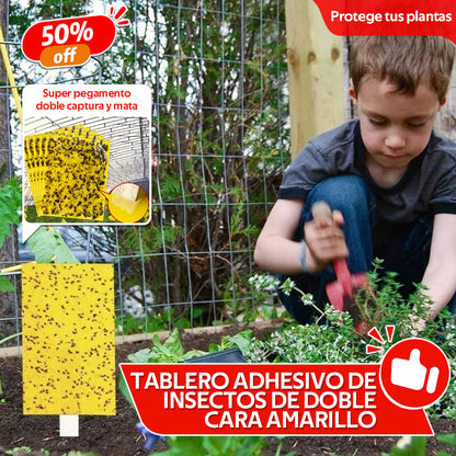 🔥✨【50% de descuento】💥【30 pcs】Tablero adhesivo de insectos de doble cara amarillo