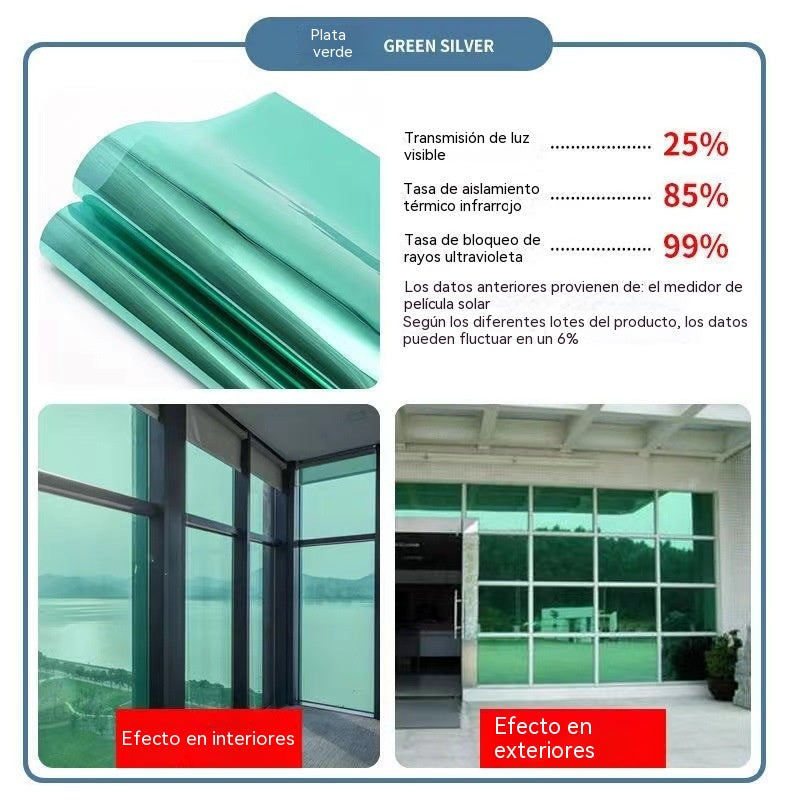 [150CM*200CM] ☀️ Lámina aislante térmica para privacidad – Protección UV, fácil aplicación y perfecta para el hogar y la oficina 🏠