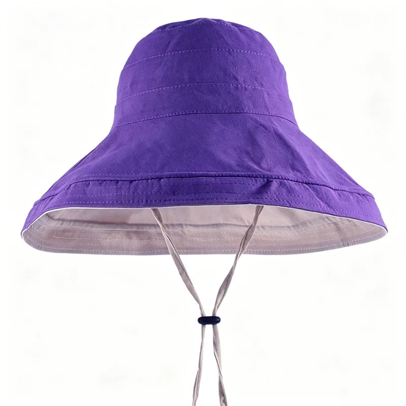 🥰👒Sombrero de sol fino de alta calidad para mujer, ideal para el verano.