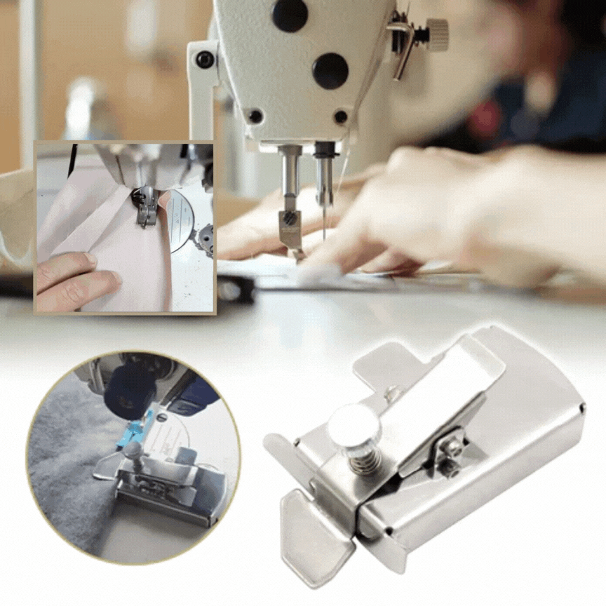🎉⏰Oferta por tiempo limitado:✂️👚Posicionador de borde antivuelco magnético multifuncional para máquina de coser
