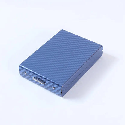 🥰4 kus 580 Kč🛡️✨ Kovové puzdro na karty z nehrdzavejúcej ocele s RFID ochranou — tenké, elegantné a bezpečné pre vaše karty.
