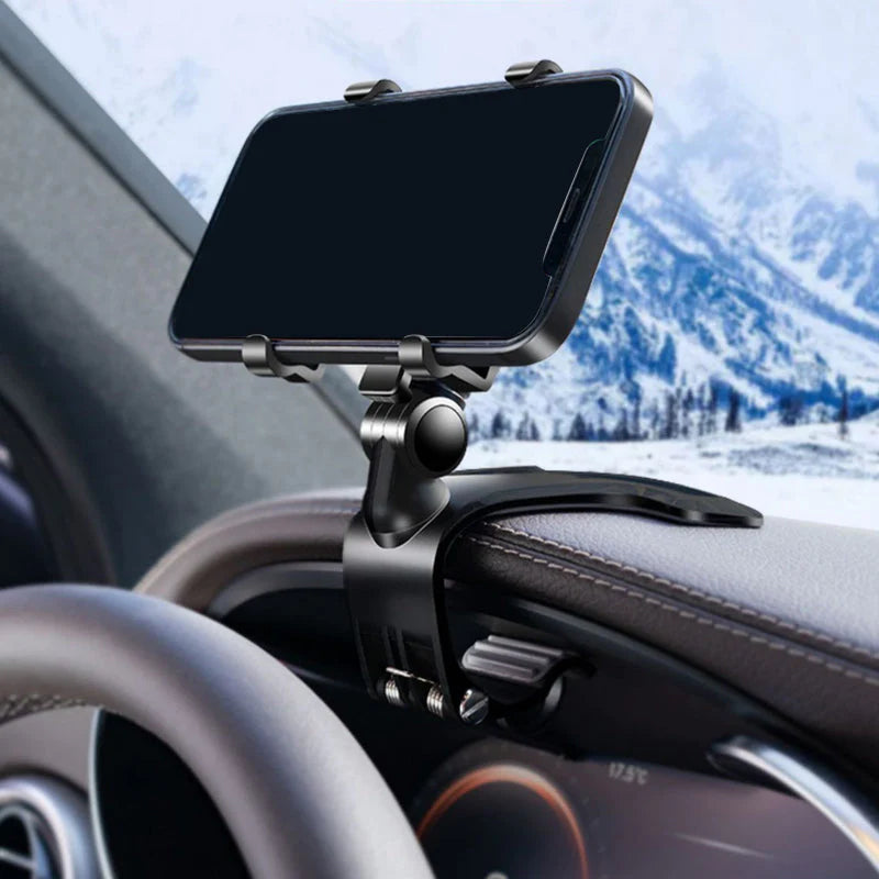 🎁【2 piezas】Soporte para teléfono móvil giratorio de 360° para coche