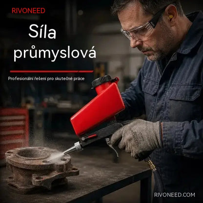 📢⏰Přenosná pneumatická pískovací pistole: nástroj pro odstraňování rzi, leštění a detailní práce.