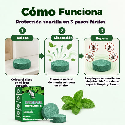 🏠🛡️ Pillole repellenti universali per insetti e roditori – Sicure per animali domestici e selvatici. Non tossiche ed efficaci. Adatte sia per uso interno che esterno. 🐾✅
