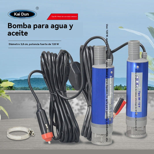 💥✅🔥Nueva bomba de aceite con batería de litio Denaqi, 21 V, bomba de aceite y agua de doble uso, batería de litio