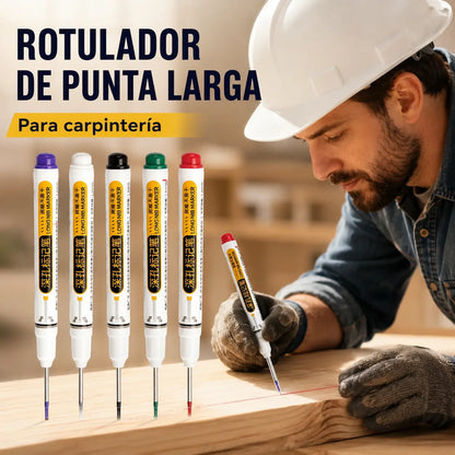 🔥【10 piezas】Marcador de agujeros profundos con punta de 45 mm de largo