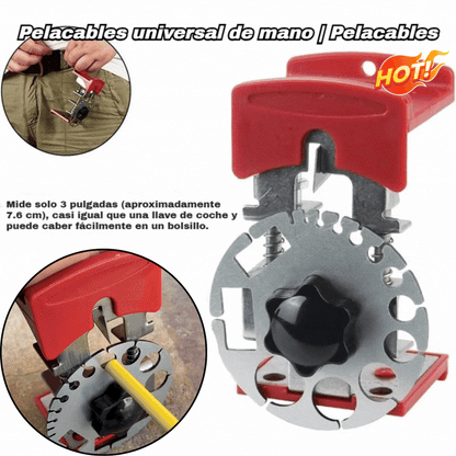 ⏳Oferta especial de hoy: 50% de descuento⏰ Pelacables universal de mano | Pelacables
