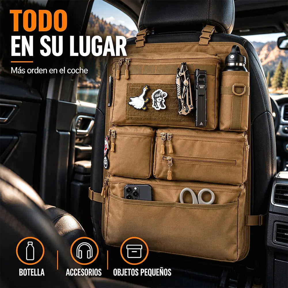 🚗📦 ¡50% de descuento! Organizador multiposición para el respaldo del asiento del coche