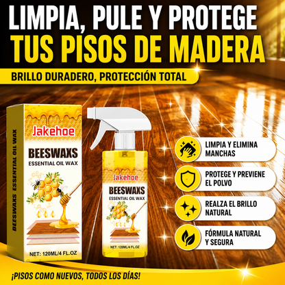 🔥Oferta especial por tiempo limitado🔥🧼Limpiador y abrillantador todo en uno para superficies de madera, elimina manchas, previene el polvo y aporta brillo.