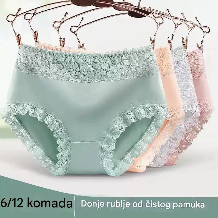 【6 komada】（40-100 kg）Visokokvalitetni pamučni steznik za guzu visokog struka✨️