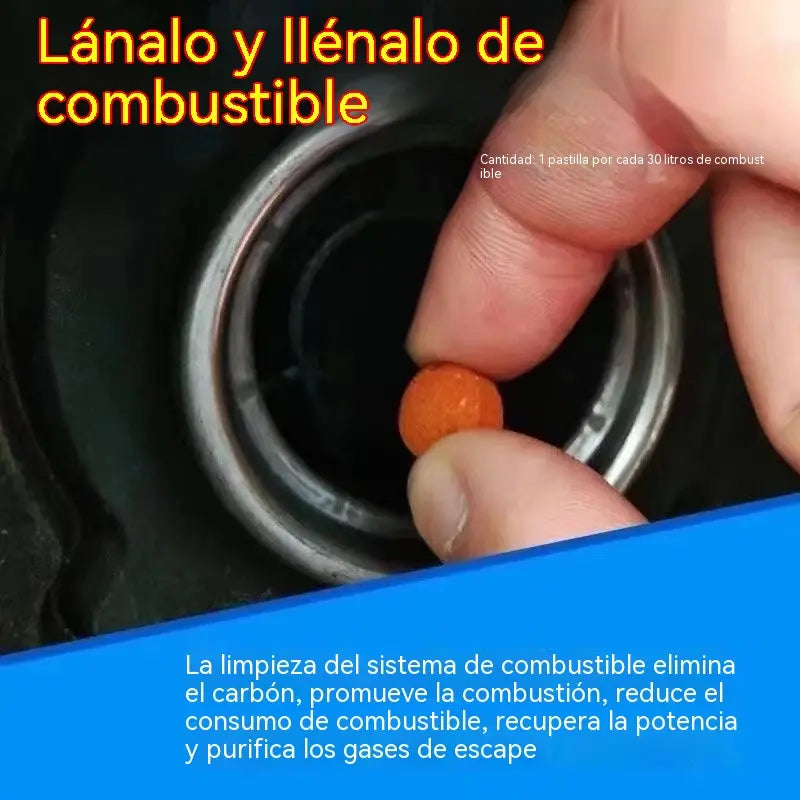 ⛽️🔥【60 cápsulas】Aditivo Limpiador de Combustible | Elimina Depósitos, Ahorra Gasolina, Mejora la Potencia y Limpia el Catalizador | Compatible con Diésel y Gasolina 🚗✨