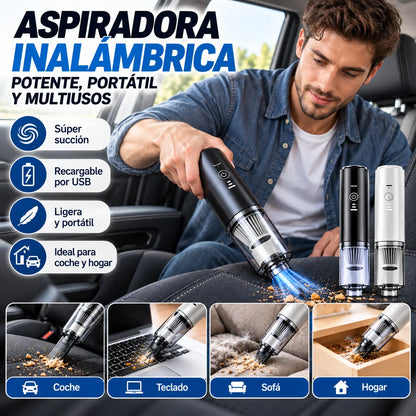 Aspiradora de mano portátil para coche