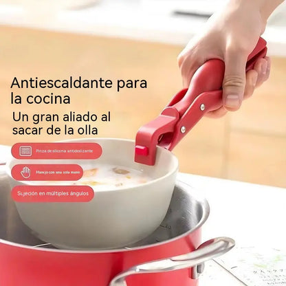 2 artículos por 24 euros🍲✨Clip antideslizante de silicona, clip multifuncional anti-quemaduras