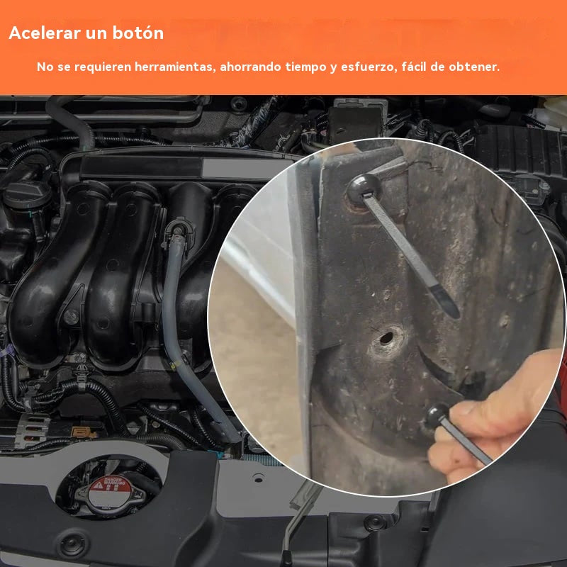 🔧🚗【70 piezas】Hebilla universal para bridas de nailon multifuncionales