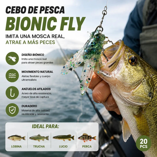 🔥【Compre 20 y obtenga 20 gratis】Cebo para moscas biónico (20/40 piezas)