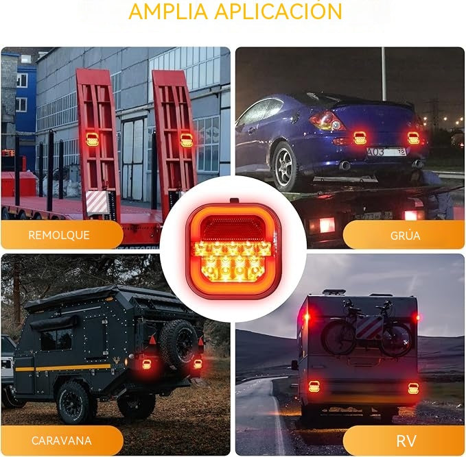 【30%OFF】🚦 Luces LED para remolque de coche