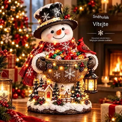 🎄 Vánoční nabídka! ✨ Vánoční světelné řetězy a misky na sladkosti: 5 vánočních motivů.