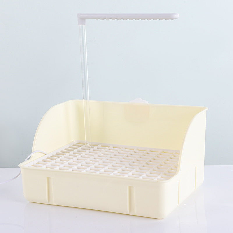 🐦 Baño para pájaros USB automático con recirculación, diseño de ducha de doble fila, a prueba de salpicaduras y fácil de limpiar 🚿💧
