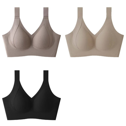 😍【Paquete de 3】Sujetador inalámbrico de una pieza para mujer❤️【40-95 kg】