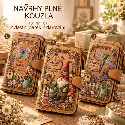 💰💰Personalizovaná peněženka s motivem zahrady