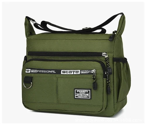 Bolso casual para hombre de gran capacidad, ligero e impermeable