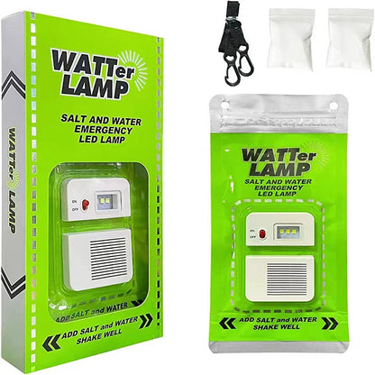 🔥Las luces portátiles para exteriores se pueden convertir en luces de emergencia añadiéndoles agua salada.